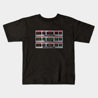 Time Circuits Kids T-Shirt